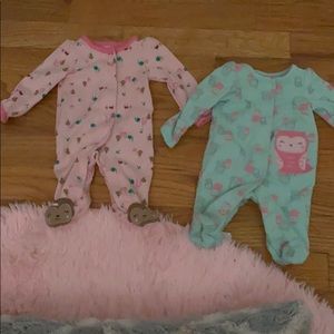 Carter’s preemie footie pajamas